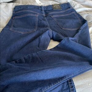 Banana Republic Vintage Stretch Bootcut Jeans in Deep Blue